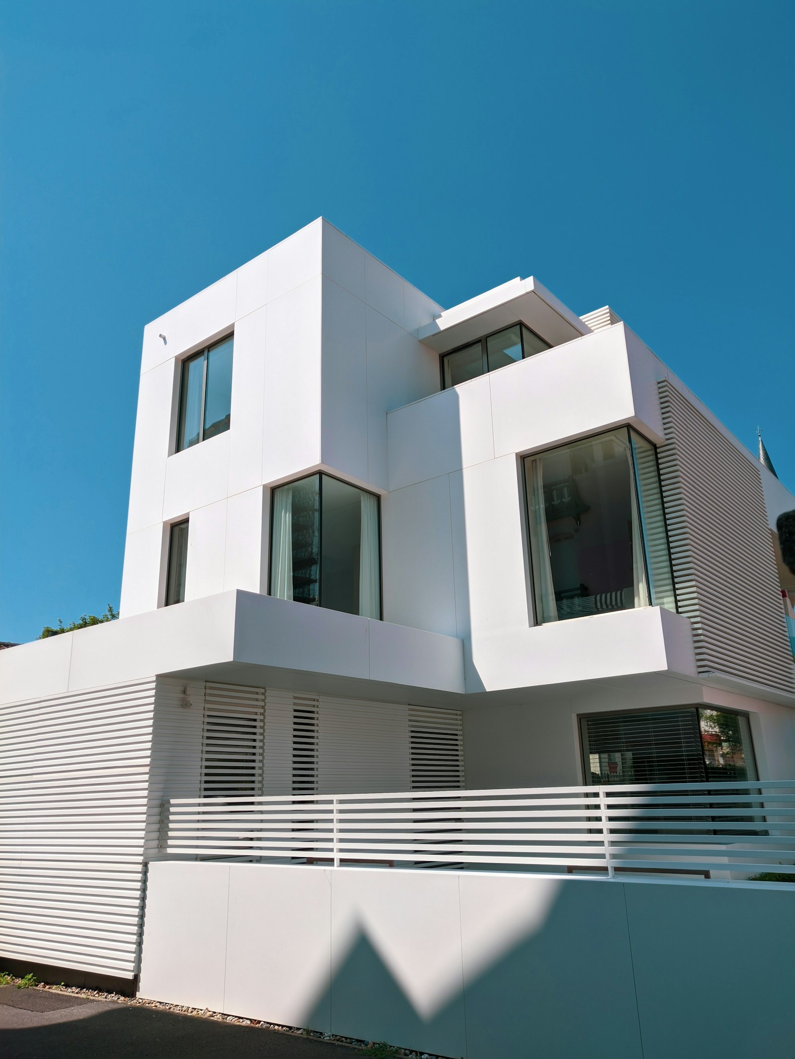 Modern residential building in Spain